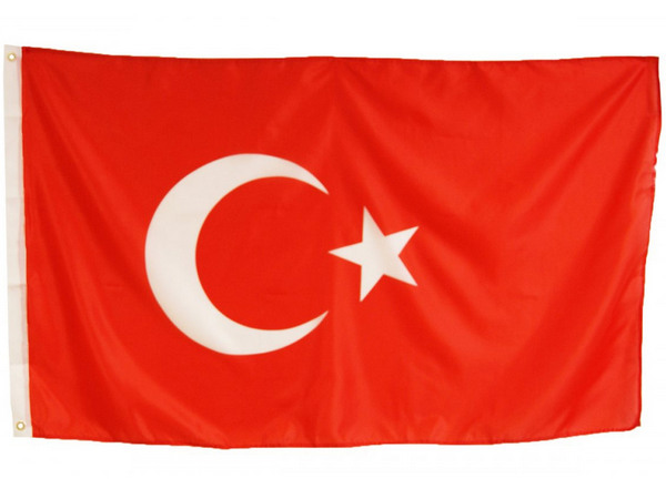 Turkin Lippu / Flag of Turkey, polyesteri, 90x150cm